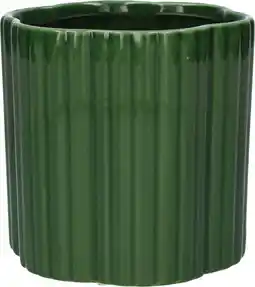 Intratuin Duif bloempot Nova groen D 7,5 H 7 cm aanbieding