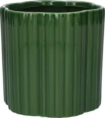 Intratuin Duif bloempot Nova groen D 13 H 13 cm aanbieding