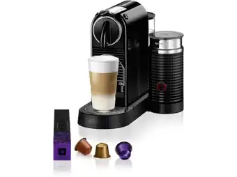 MediaMarkt De Longhi Nespresso Citiz & Milk En267.bae Zwart aanbieding