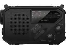 MediaMarkt Philips Tar1609/00 Noodradio Analoge Fm/am-tuner Zwart aanbieding