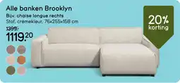 Leen Bakker Chaise longue rechts aanbieding