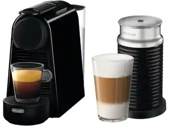 MediaMarkt De Longhi Nespresso Essenza Mini & Milk En85.bae Zwart aanbieding