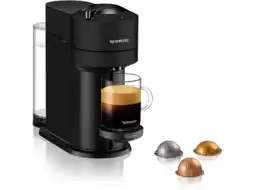 MediaMarkt De Longhi Nespresso Vertuo Next De'longhi Env120.bm Mat Zwart aanbieding