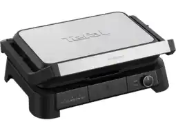 MediaMarkt Tefal Gc520d Supergrill 3-in-1 Xl Contactgrill Rvs & Zwart aanbieding