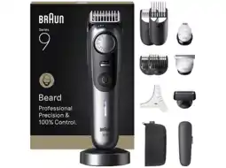 MediaMarkt Braun Baardtrimmer Bt9560 Metallic Grijs aanbieding