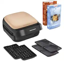 MediaMarkt Tefal Sw863j Snack Collection Tosti-en Wafelapparaat Abrikoos aanbieding