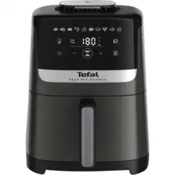 MediaMarkt Tefal Ey551h Easy Fry Silence Air Fryer Coal Grey aanbieding