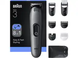 MediaMarkt Braun All-in-one 15in1 Aio 3540 Multigroomer Grijs aanbieding