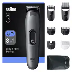 MediaMarkt Braun All-in-one 15in1 Aio 3540 Multigroomer Grijs aanbieding