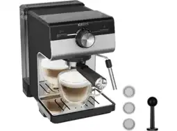MediaMarkt Krups Xp384e Authentic+ C90 Pistonmachine Zilver aanbieding
