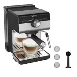 MediaMarkt Krups Xp384e Authentic+ C90 Pistonmachine Zilver aanbieding