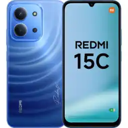 MediaMarkt XIAOMI Redmi 15C 128GB - 128 GB Blauw aanbieding