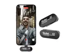 MediaMarkt Rollei Hear:me Mobile X2 Draadloos Microfoonsysteem (tx/rx 2.4 Ghz Digitaal) aanbieding