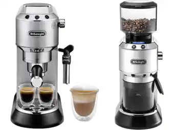 MediaMarkt De Longhi eckg6821.m Dedica Pack Pistonmachine Zilver aanbieding