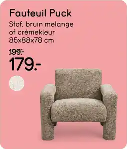 Leen Bakker Fauteuil Puck aanbieding