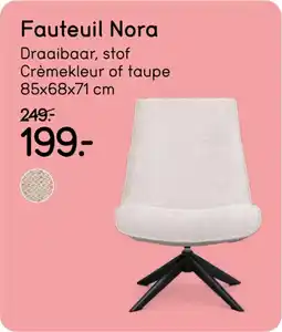 Leen Bakker Fauteuil Nora aanbieding