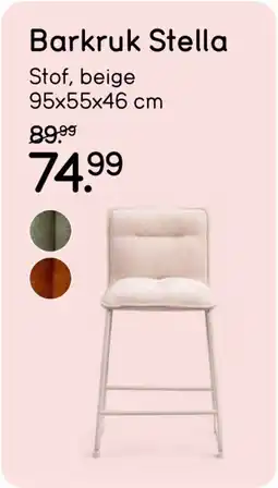 Leen Bakker Barkruk Stella aanbieding
