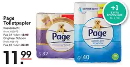 Sligro Page Toiletpapier aanbieding