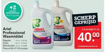Sligro Ariel Professional Wasmiddel aanbieding