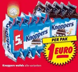 Nettorama Knoppers wafels aanbieding