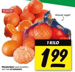 Nettorama Mandarijnen of mineola's aanbieding