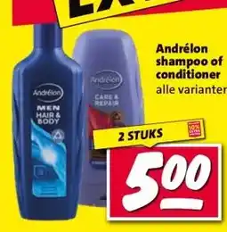Nettorama Andrélon shampoo of conditioner aanbieding