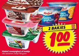 Nettorama Almhof roomyoghurt of hoekje aanbieding