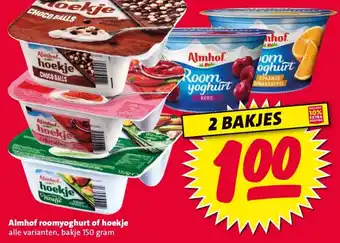Nettorama Almhof roomyoghurt of hoekje aanbieding