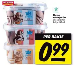 Nettorama Hertog mono porties aanbieding