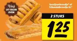 Nettorama Saudijzenbroodje of frikandelbroodje XL aanbieding