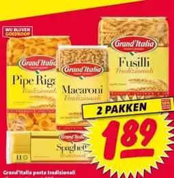 Nettorama Grand'Italia pasta tradizionali aanbieding