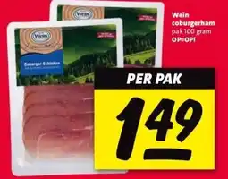 Nettorama Wein coburgerham aanbieding