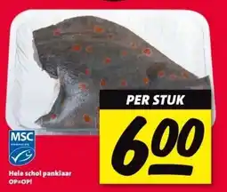 Nettorama Hele schol panklaar aanbieding