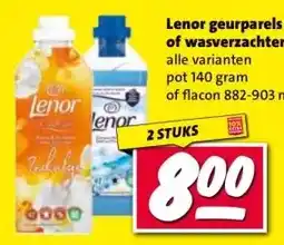 Nettorama Lenor geurparels of wasverzachter aanbieding