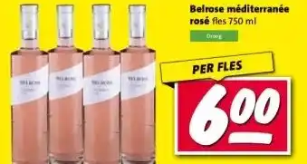 Nettorama Belrose méditerranée rosé aanbieding