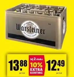 Nettorama Warsteiner bier aanbieding