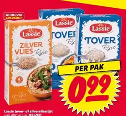 Nettorama Lassie tover- of zilvervliesrijst aanbieding