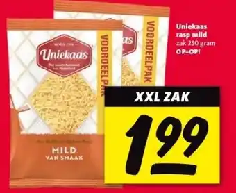 Nettorama Uniekaas rasp mild aanbieding