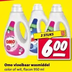 Nettorama Omo vloeibaar wasmiddel aanbieding