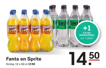Sligro Fanta en Sprite aanbieding