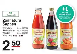Sligro Zonnatura Sappen aanbieding