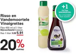 Sligro Risso en Vandemoortele Vinaigrettes aanbieding