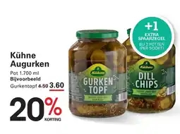 Sligro Kühne Augurken aanbieding