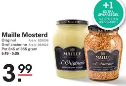 Sligro Maille Mosterd aanbieding