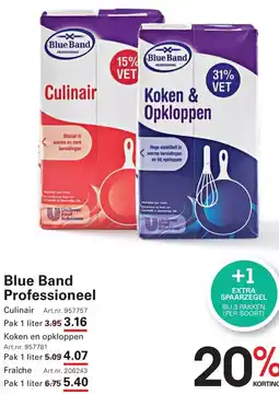 Sligro Blue Band Professioneel aanbieding
