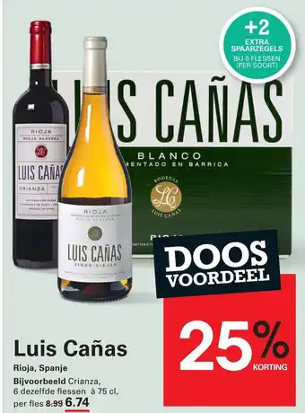 Sligro Luis Cañas aanbieding