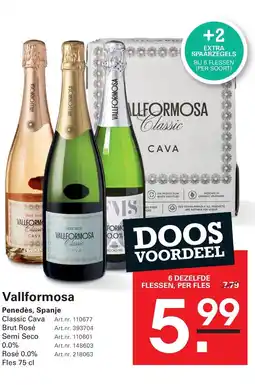 Sligro Vallformosa aanbieding
