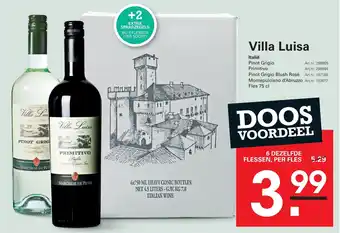 Sligro Villa Luisa aanbieding