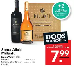 Sligro Santa Alicia Millantu aanbieding