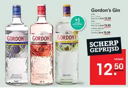 Sligro Gordon's Gin aanbieding